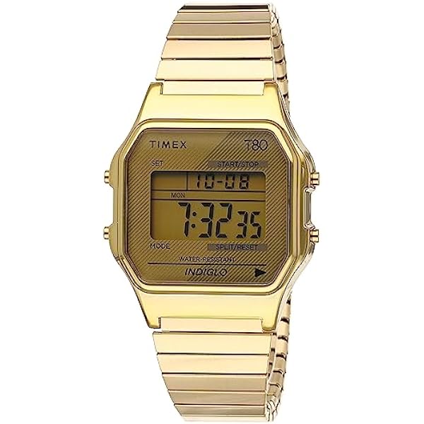 Timex T80 34mm Watch Gold Expansion One Size 34 mm T80